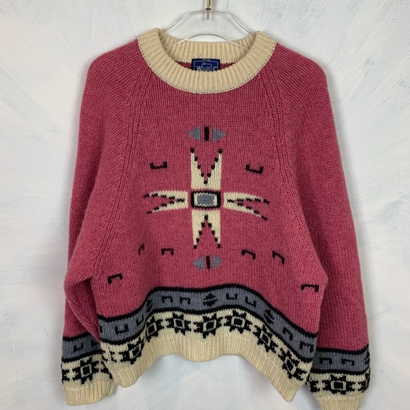 Woolrich Sweaters - Woolrich Southwestern Oversized Wool Sweater